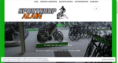 Desktop Screenshot of alainsport.be